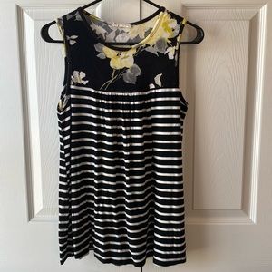 🖤💛Striped floral tank 💛🖤